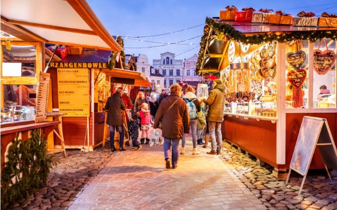 Weihnachtsmarkt in Wismar