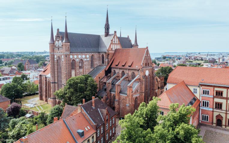 Die St.-Georgen-Kirche der Hansestadt Wismar © MV-T, Gänsicke