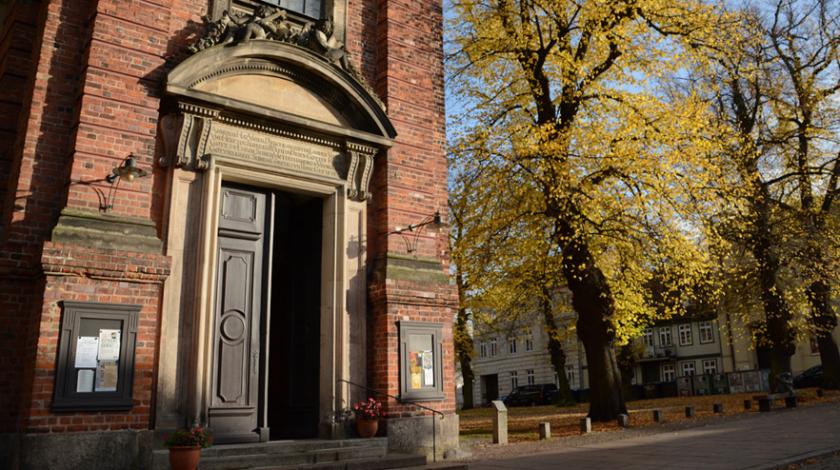 Schelfkirche Schwerin Portal