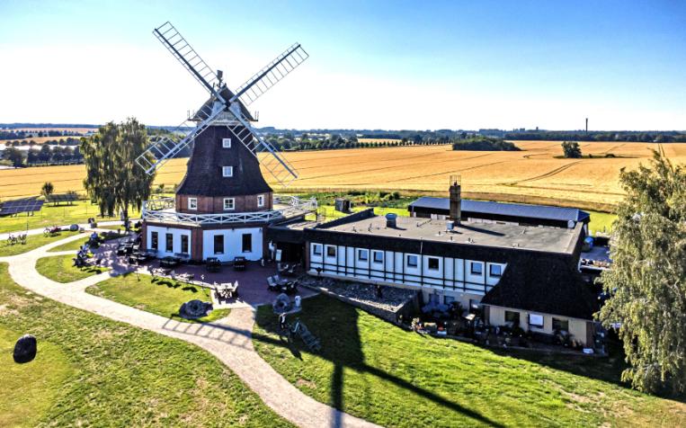 Klützer Mühle von oben © Stadt Klütz