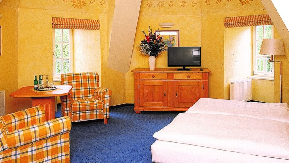 Doppelzimmer in der Sonnenburg, © Strandhotel Sonnenburg