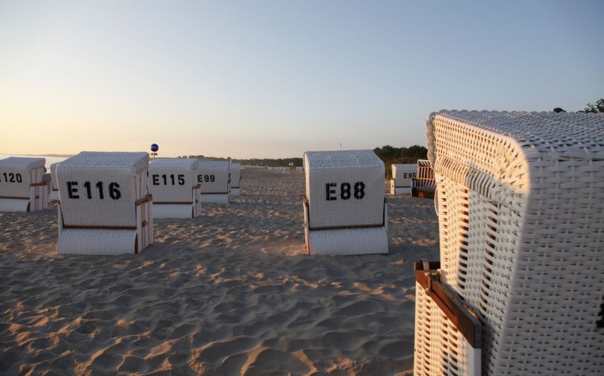 At the beach of Boltenhagen, © Kurverwaltung Ostseebad Boltenhagen