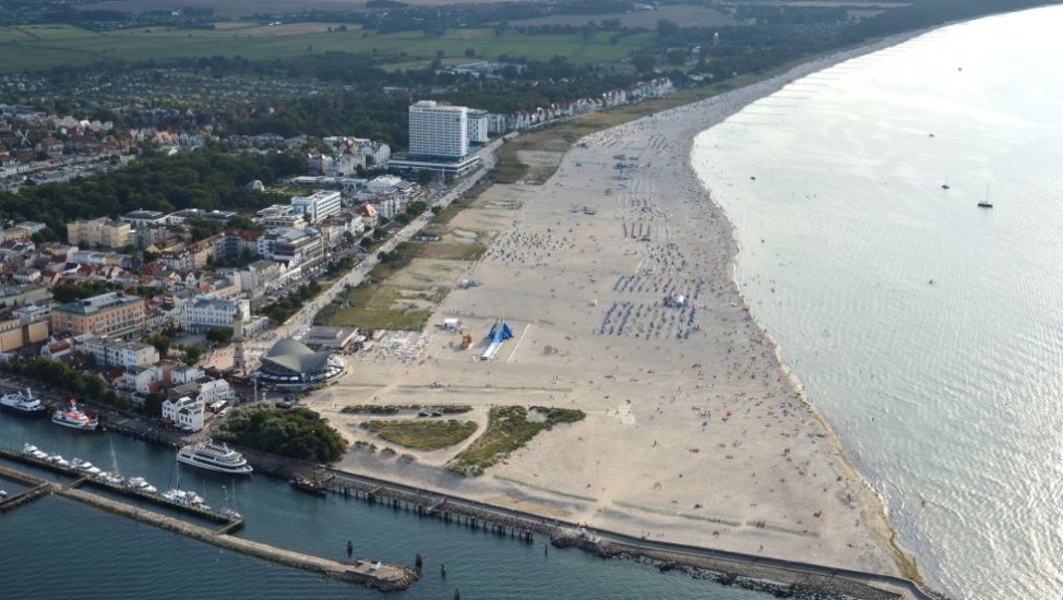 View upon the beach of Warnemünde, © TZRW_Reimer Wulf