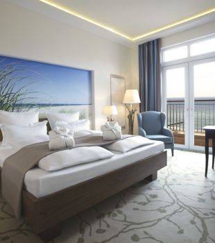 Doppelzimmer in der Upstalsboom Hotelresidenz & SPA Kühlungsborn, © Upstalsboom Hotelresidenz & SPA Kühlungsborn