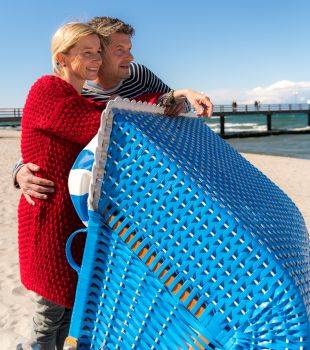 Paar auf Strandkorb, © VMO, Alexander Rudolph