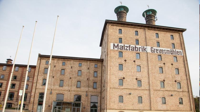Heute ist die Malzfabrik Sitz der Verwaltung des Landkreises Nodwestmecklenburg.