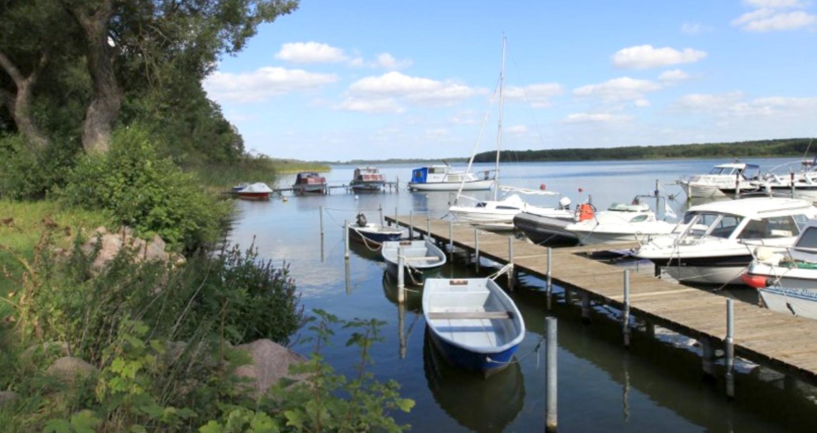 Bootsanleger am Schweriner Außensee