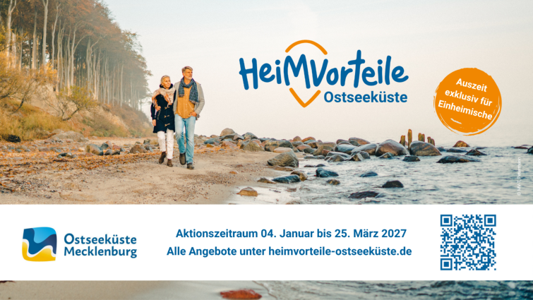 HeiMVorteile Ostseeküste Plakat digitale Bildschirme Querformat